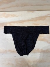LACE SISSY PANTIES Size XL 32-37  Waist Black New