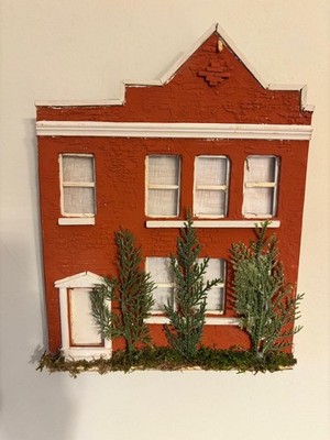 Wooden House handmade Wall decor