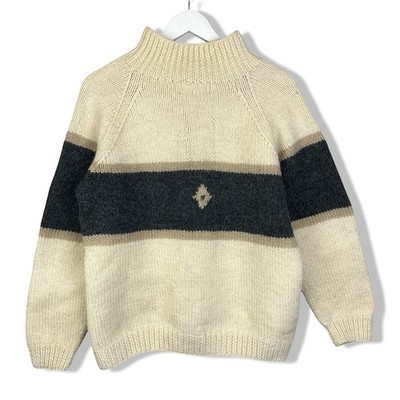 Inverallan Wool Snowflake Lumber Cardigan Men