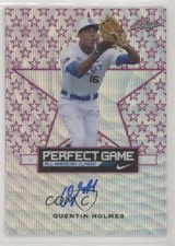 2016 Leaf Perfect Game All-American Classic 5/10 Quentin Holmes #BA-QH1 Auto 6ks