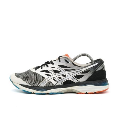 ASICS Herren GEL-Cumulus 18 Schuhe EU 46.5 Weiß/Schwarz T6C4N Atmungsaktiv