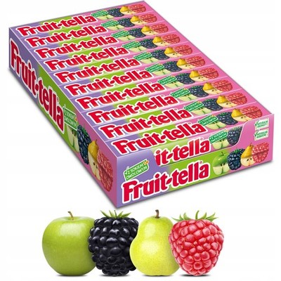 FRUITTELLA SUMMER GARDEN Flavor Chewy Candies (pack of 20)