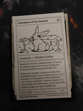 Champion of the Hareish [Mystery Booster 2 Playtest Cards] Near Mint MTG