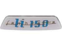 Schriftzug Unterhalb Der Sitzbank -LAMBRETTA- Lambretta Li 150- Li 150 (Serie 3,
