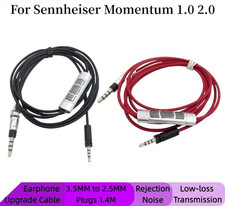 3.5MM to 2.5MM Headphone Audio Cable For Sennheiser Momentum 1.0 2.0 Bluetooth
