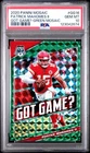 2020 Panini Mosaic Got Game? Green Mosaic #GG16 Patrick Mahomes PSA 10 GEM MT