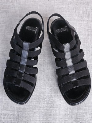 ARA women's new without box black color leather sandals shoes Size US 7,5