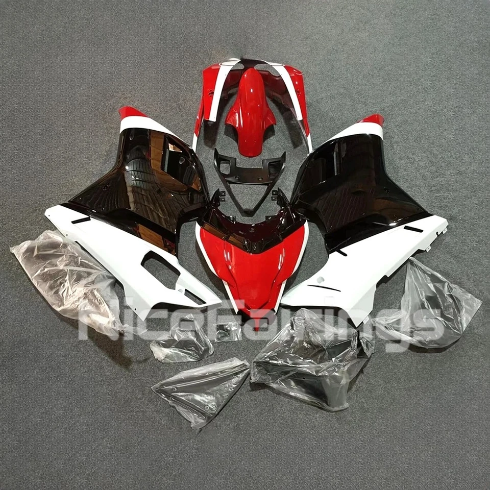 Fairings For Ducati 1098/848/1198 2007 - 2012 Red White Black Plastic Bodywork  - Image 3 of 4