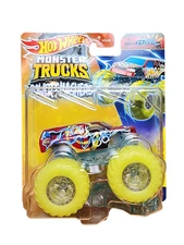 Hot Wheels HW Demo Derby Monster Truck SUV 1:64 Scale Yellow Tires