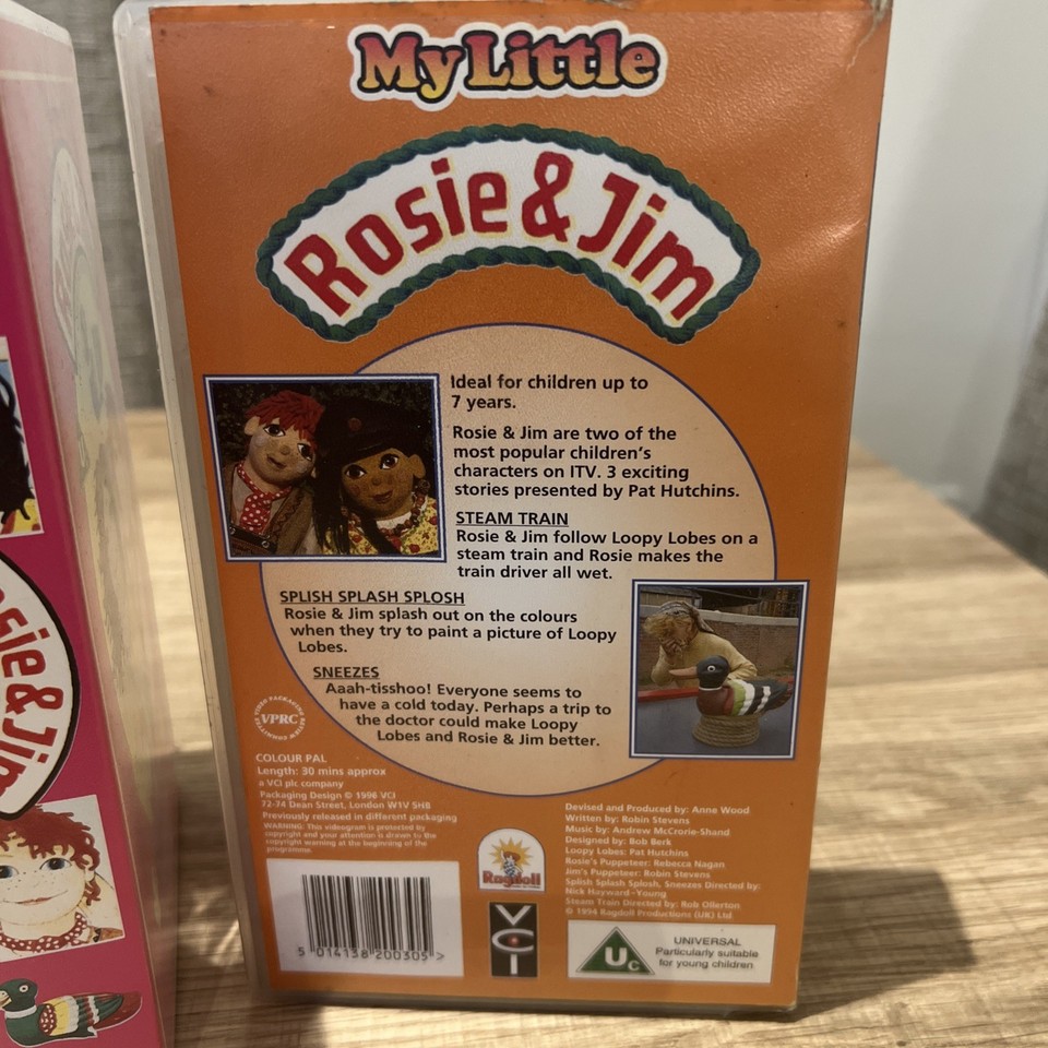 Rosie And Jim VHS Tapes X2 Puppet Show And 3 Story Selection EBay UK rosie-and-jim-vhs-tapes-x2-puppet-show-and-3-story-selection-ebay-uk