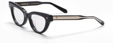 NEW VALENTINO V-ESSENTIAL II VLX-124A SHINY BLACK AUTHENTIC EYEGLASSES 50-18-145