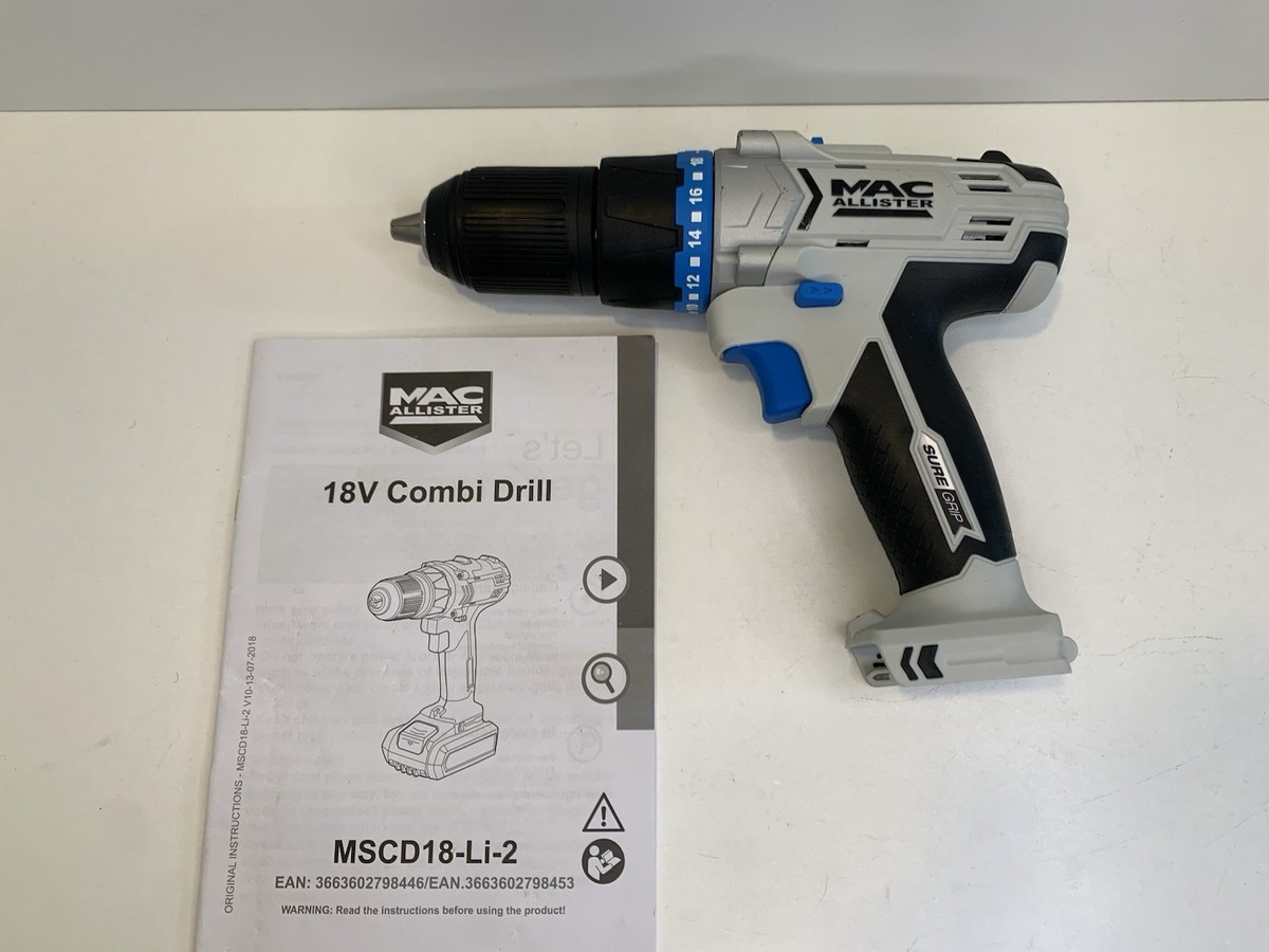 Cordless Hammer Drill Macallister Drill Battery Drill Bits Mac