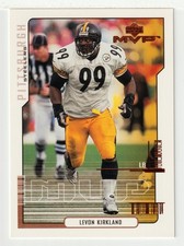 Levon Kirkland - Pittsburgh Steelers (NFL Football Card) 2000 UD MVP # 136 Mint
