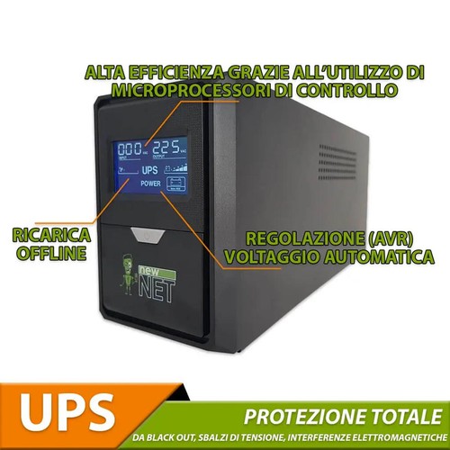 UPS 500VA 350W Uninterruptible Power Supply Energy Storage DVR Desktop Computer - 第 3/5 張圖片
