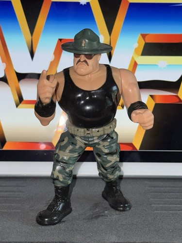 1991 Sgt Slaughter Hasbro WWF/WWE Series 3 � Actio...