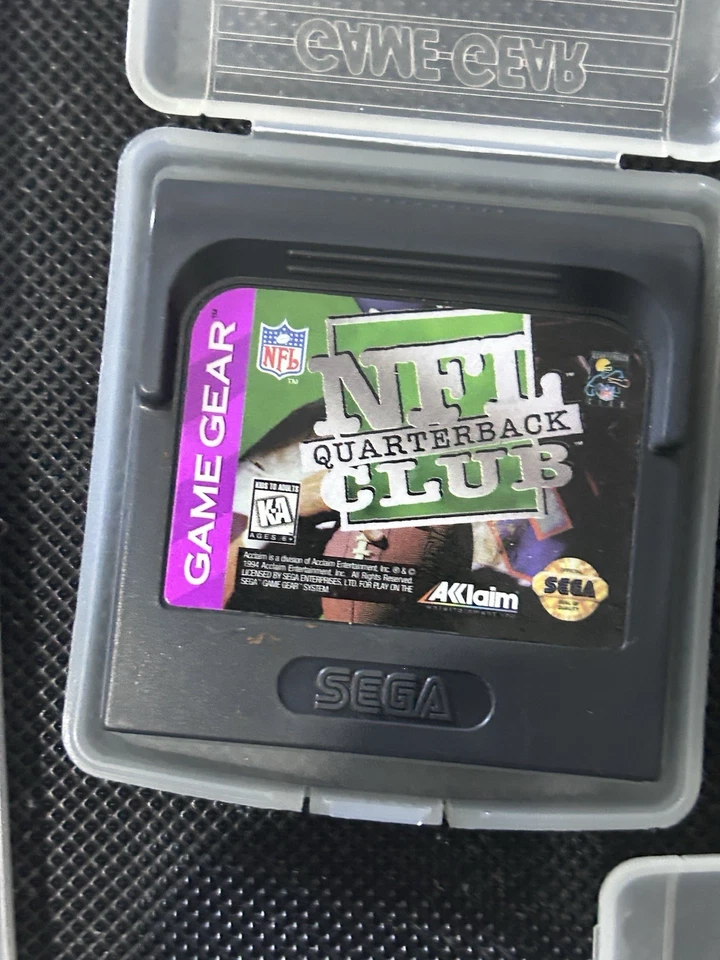 Lote de 6 juegos de Sega Game Gear Nba Jam, Shaq Fu, Srf Ninjas, Madden Nfl, C Foto 4 de 4