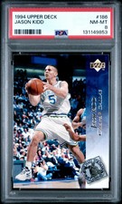 1994 Upper Deck Jason Kidd #186 Rookie PSA 8