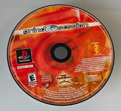 Grind Session (Sony PlayStation, PS1 2000) DISC ONLY