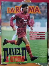 Rivista LA ROMA 148 mensile ufficiale Roma Fonseca Aprile 1997 96/97 🐺🟡🔴