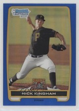 2012 Bowman Chrome Prospects Blue Refractor 177/250 Nick Kingham #BCP8 3z8