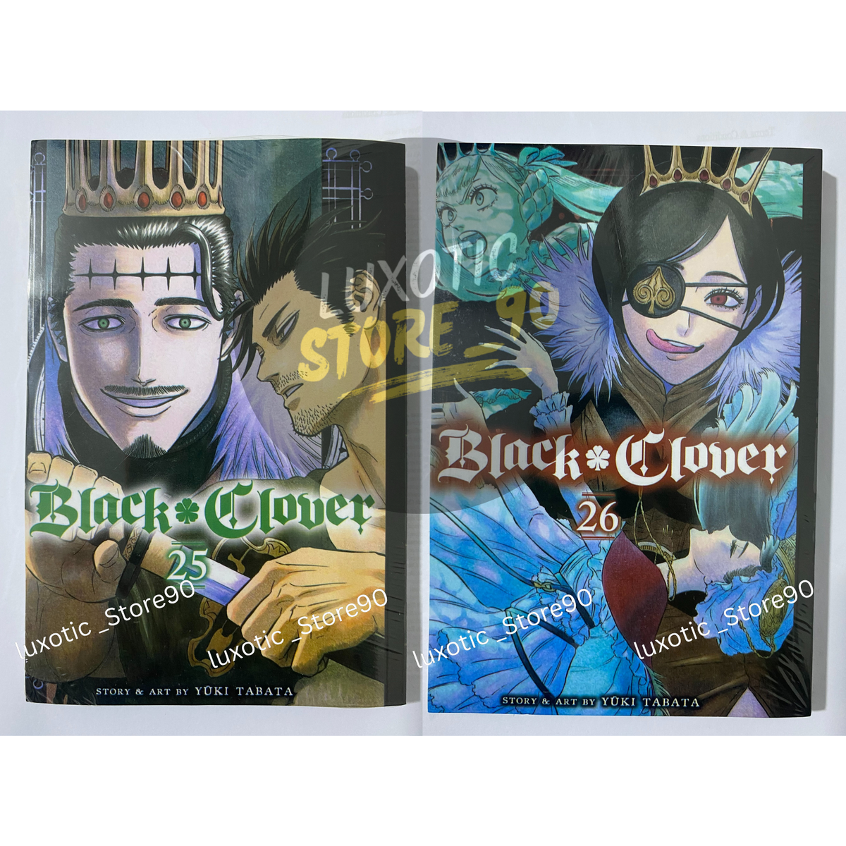 Black Clover Manga English Vol 1-36 (Half/Full Set) by Yuki Tabata