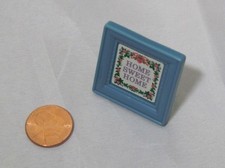 FISHER PRICE Loving Family Dollhouse "HOME SWEET HOME" CUADRO ENMARCADO para CASA