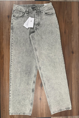 Nike Air Jordan Denim Jeans Pants Schlaghose Gr. 30, M NEU HF9291 029