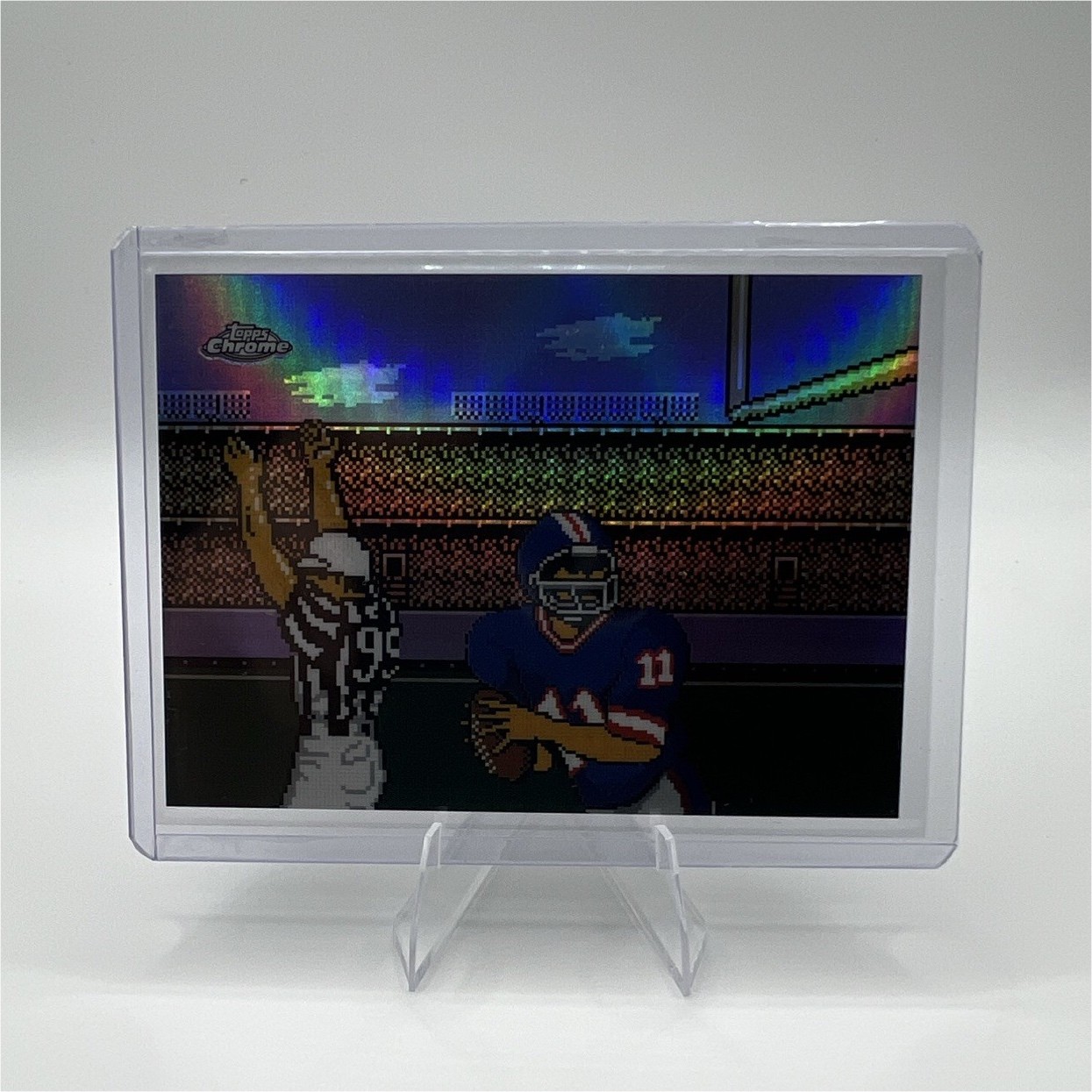 2025 Topps Chrome Tecmo Super Bowl Phil Simms New York Giants #TECMO-6