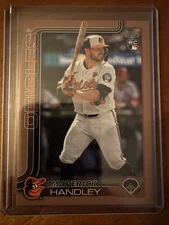2025 Topps update series Maverick Handley gold border RC /2025