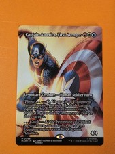 Captain America, First Avenger (Borderless) Marvel Universe Eternal-Legal...