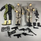 Hasbro 11" Vintage 1996 GI JOE Action Figures Airborne Sniper Ranger Lot