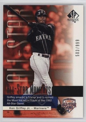 2004 SP Authentic All-Star Moments 503/999 Ken Griffey Jr #163 HOF 1j2e