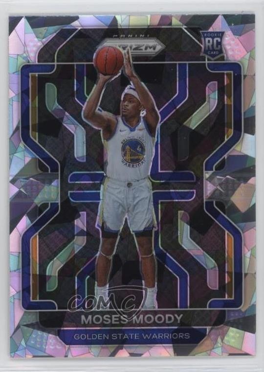 2021-22 Panini Prizm Ice Prizm Moses Moody #308 Rookie RC 14ki