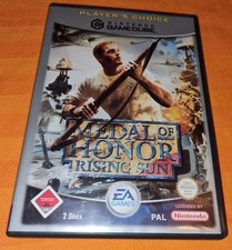 Thumbnail of ebay&reg; auction 157029331129 | Nintendo Gamecube Medal Of Honor Rising Sun Fsk-18 Pal 2Disc Deutsch 2004 War
