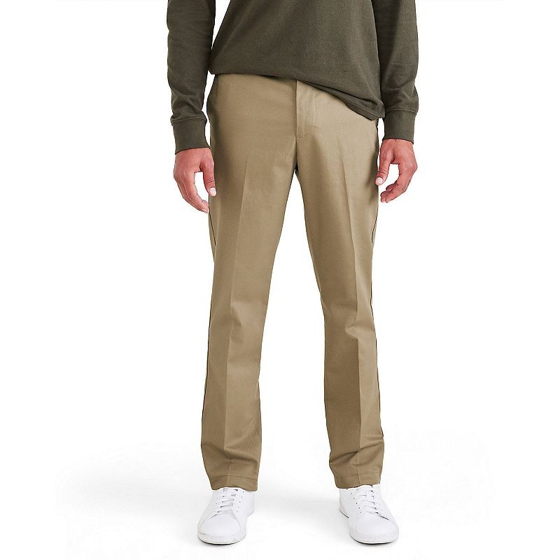 Dockers NEW BRITISH KHAKI Men s Signature Slim Fit Iron Free Pants US 38x32 9490₽