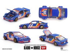 MINI GT x KAIDO HOUSE TOYOTA AE86 SPRINTER TRUENO RACING V1 1/64 BLUE KHMG196