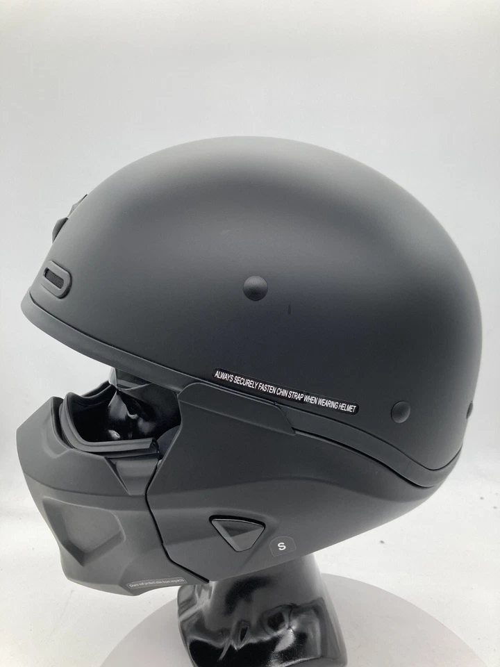ScorpionEXO Covert X Open Face Half Shell 3/4 Motorcycle Helmet Comm Ready Speak - Image 3 of 4