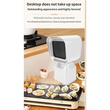Range Hood Desktop Kitchen Exhaust Fan With Adjustable Angle Height 2 Speed For