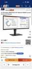 LG UltraWide 34BQ77QC-B 34" Curved WQHD LCD Monitor w/ Webcam, USB-C — photo 2