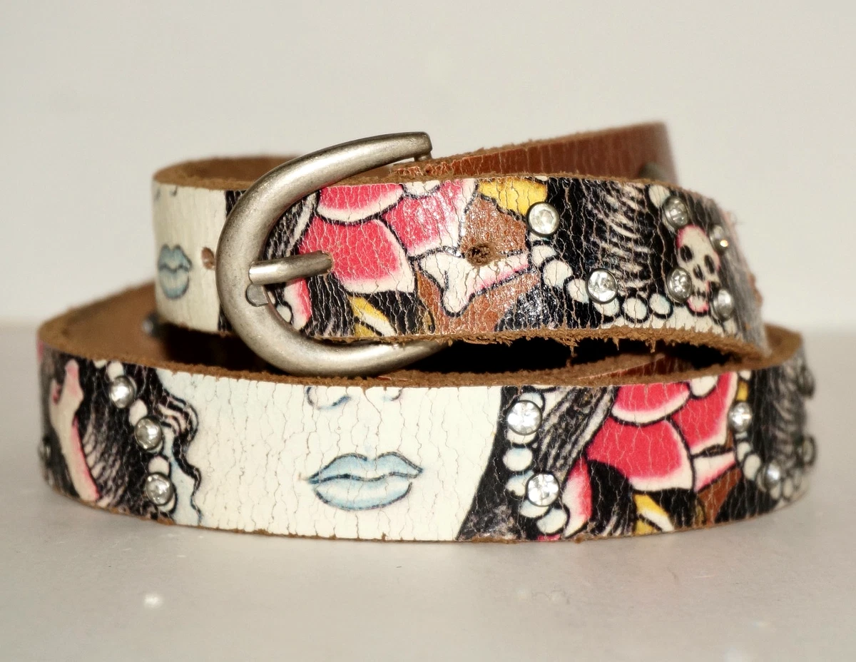 Ed Hardy Leather Brown Belts for Women for sale | eBay