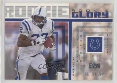 2002 Upper Deck Piece Of History Rookie Glory Edgerrin James #RG-5 HOF 0p6