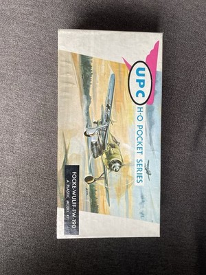 UPC H-O Pocket Series Focke-Wulf FW-190 Plastic Model Kit Unassembled