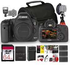 Canon EOS 5D Mark III 22.3MP Full Frame DSLR Camera Travel Bundle