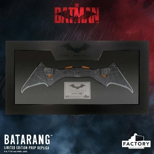 The Batman Batarang Limited Edition Prop Replica Collectible Display - Picture 3 of 6