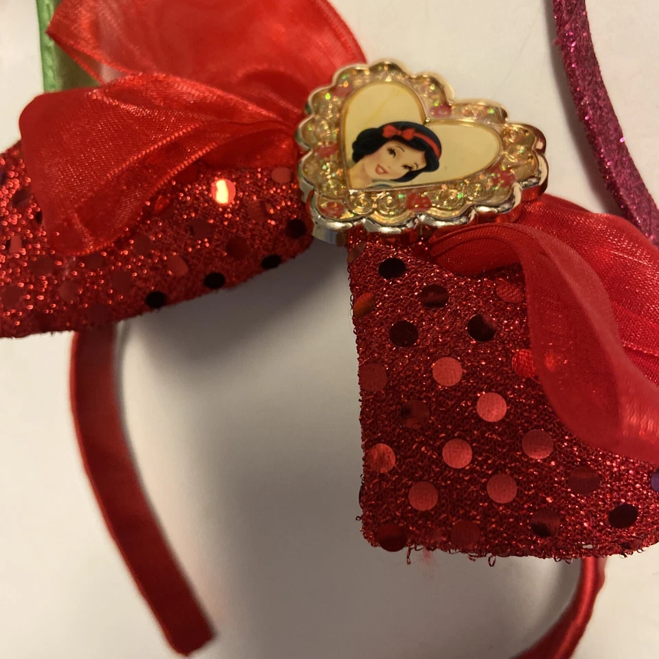 5 diademas Princesa Disney Cenicienta Blancanieves Minnie Anna Elsa azul verde Foto 4 de 4