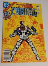 Tales of the New Teen Titans #1 (1982) Newsstand Cyborg Origin New bag and board