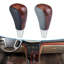 PU Leather Car Gear Shift Rod Head Shifter Lever Knob For Toyota Lexus Corolla