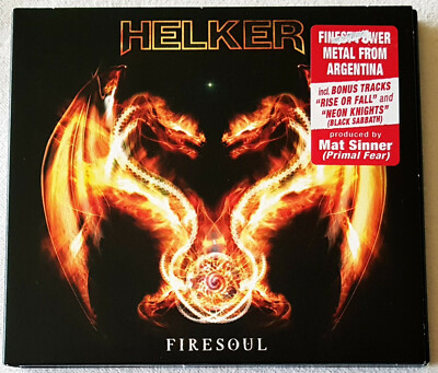 洋楽 Hel Valkyrions Dom CD Helker – Firesoul - CD - Digipak - 2017 - First Press - AFM