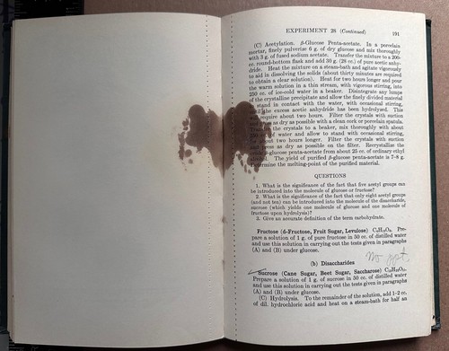 ADAMS: Elementary Laboratory Experiments in Organic Chemistry (Macmillan, 1931) - Picture 5 of 15
