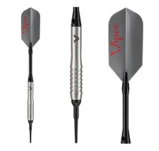 Viper V Factor 90 Tungsten Barrell 20 Grams Soft Tip Darts W/ Deluxe Case Tools